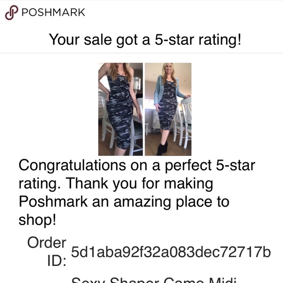 🤩Sexy Shaper Camo Midi Dress🌟 - Picture 5 of 5